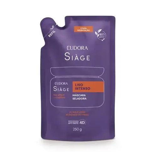 REFIL MASCARA CAPILAR SIAGE LISO INTENSO 250GR