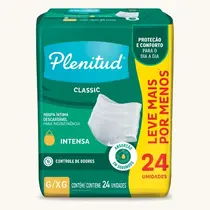 ROUPA INTIMA PLENITUD FRESCOR DIARIO G/XG 24 UNIDADES