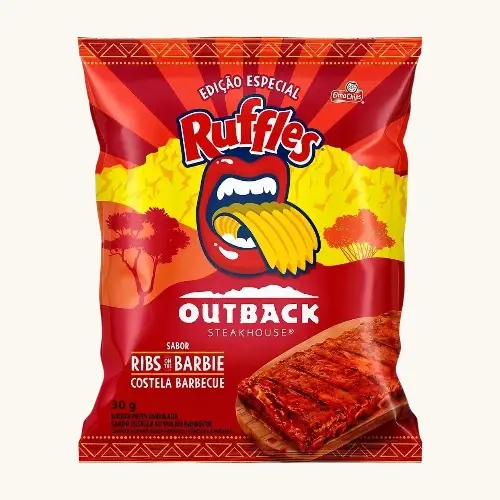 SALGADINHO RUFFLES OUTBACK RIBS 30GR