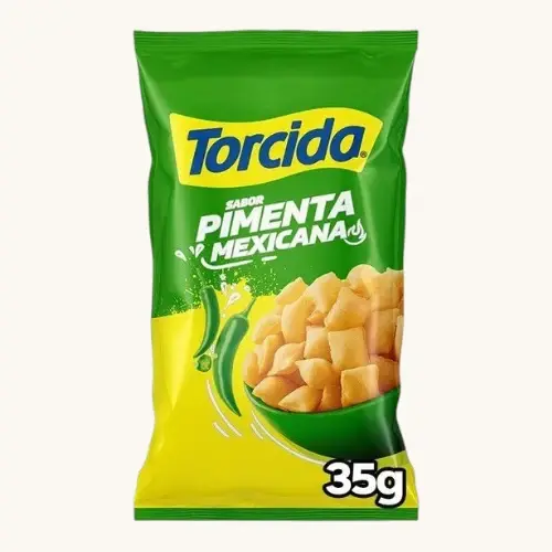 SALGADINHO TORCIDA PIMENTA MEXICANA 35GR