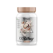 WHEY PROTEIN 100% TOPWAY COCO E BAUNILHA 900GR