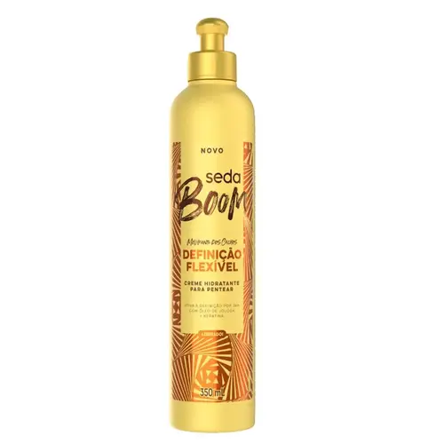CREME PARA PENTEAR SEDA BOOM DEFINICAO FLEXIVEL 350ML