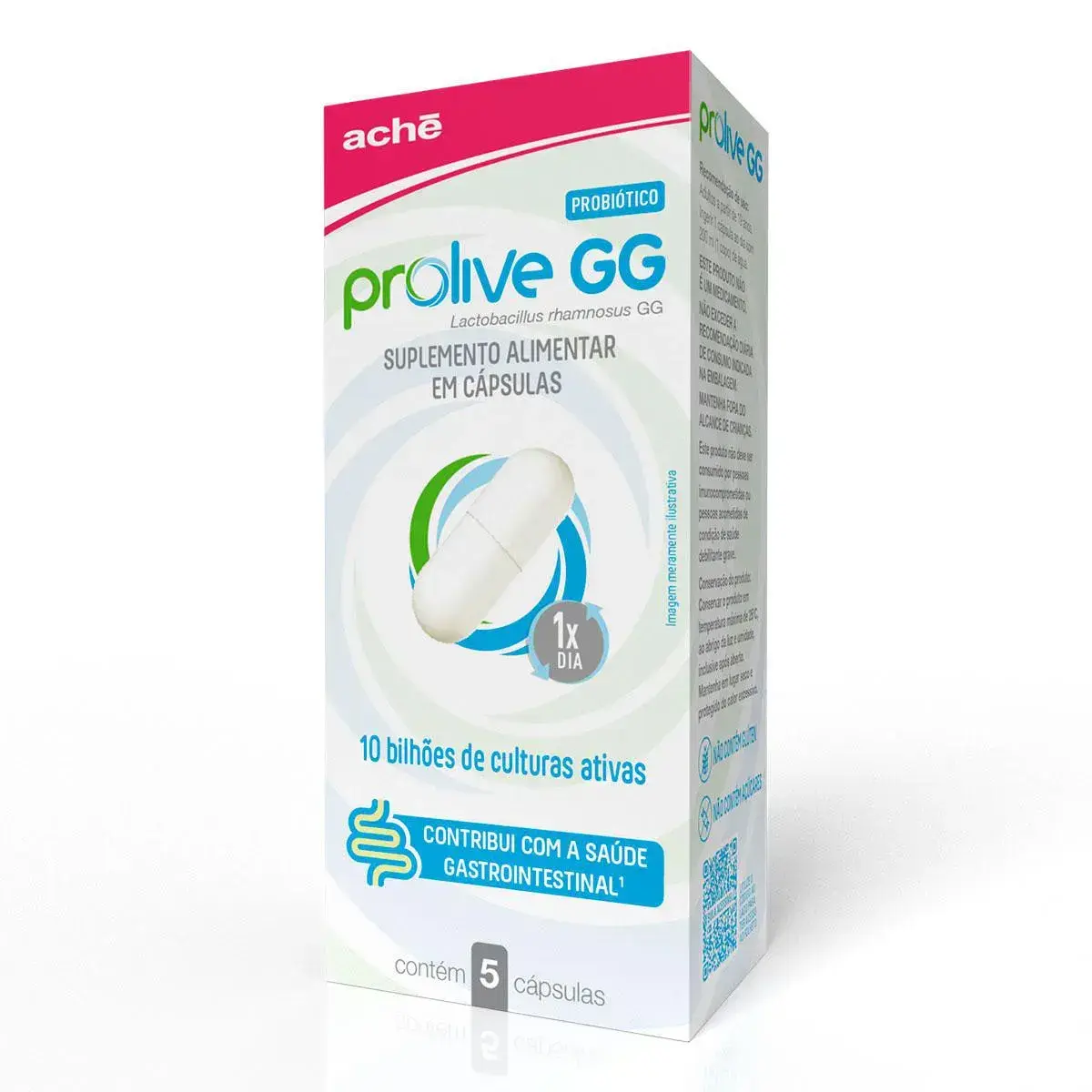 PROLIVE GG 5 CAPSULAS LACTOBACILLUS ACIDOPHILUS