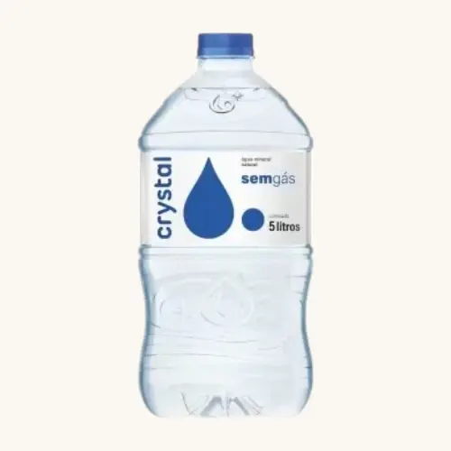 BEBIDA AGUA CRYSTAL SEM GAS 5L
