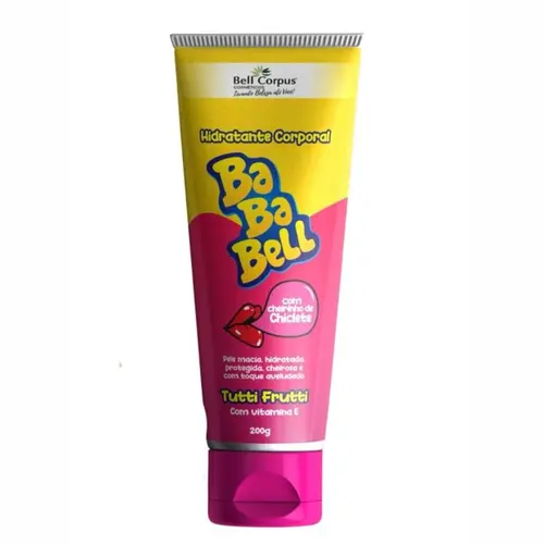 LOCAO HIDRATANTE CORPORAL BABABELL BELL CORPUS TUTTI FRUTTI 200ML