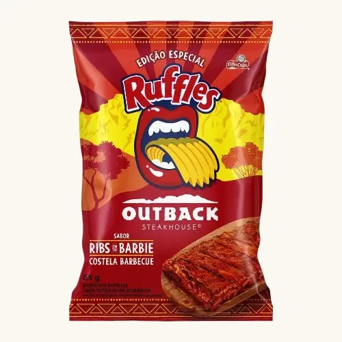 SALGADINHO RUFFLES OUTBACK RIBS 65GR