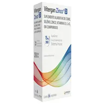 VITERGAN ZINCO D 30 COMPRIMIDOS
