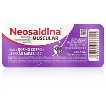 NEOSALDINA MUSCULAR 10 COMPRIMIDOS ORFENADRINA CITRATO + DIPIRONA + CAFEINA