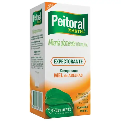 PEITORAL MARTEL XAROPE 150ML MIKANIA GLOMERATA
