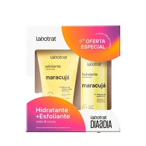 KIT LABOTRAT MARACUJA ESFOLIANTE 150GR + HIDRATANTE 190ML