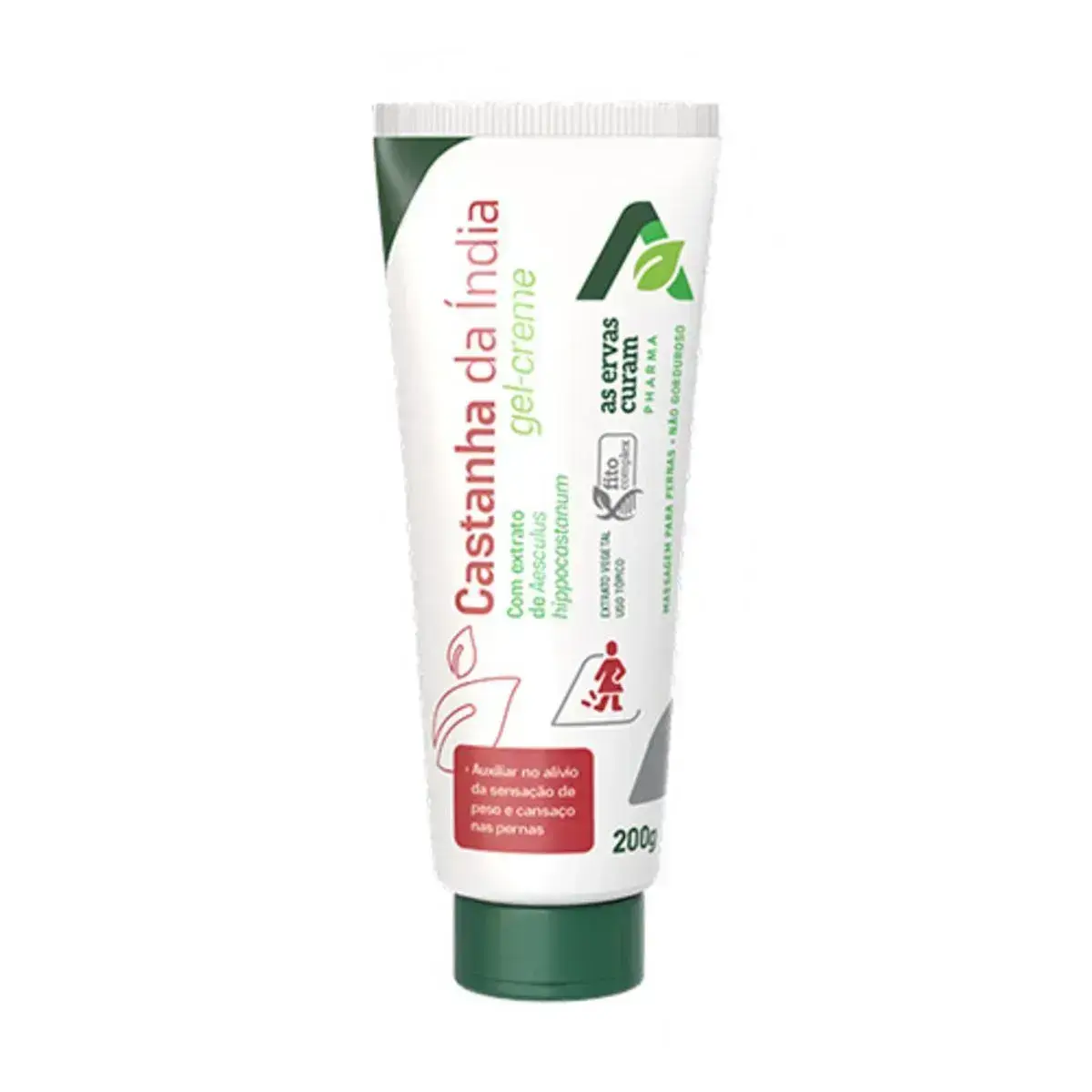 GEL CREME CASTANHA DA INDIA AS ERVAS CURAM 200GR