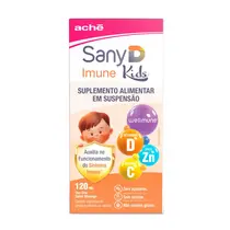 SANY D IMUNE KIDS SUSPENSAO 120ML SABOR MORANGO