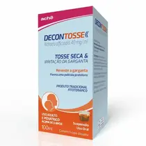 DECONTOSSE 40MG/ML SUSPENSAO 100ML
