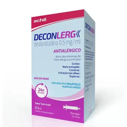 DECONLERG 0,5MG/ML SERINGA 60ML