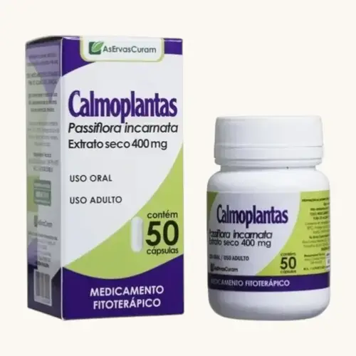 PASSIFLORA INCARNATA AS ERVAS CURAM 400MG 50 CAPSULAS PASSIFLORA INCARNATA + ASSOCIACAO