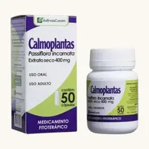 PASSIFLORA INCARNATA AS ERVAS CURAM 400MG 50 CAPSULAS PASSIFLORA INCARNATA + ASSOCIACAO