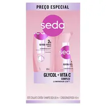 KIT SEDA LUMINOUS UV SHAMPOO 300ML + CONDICIONADOR 190ML