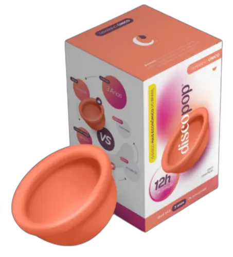 COLETOR MENSTRUAL FLEURITY POP FORMATO DISCO