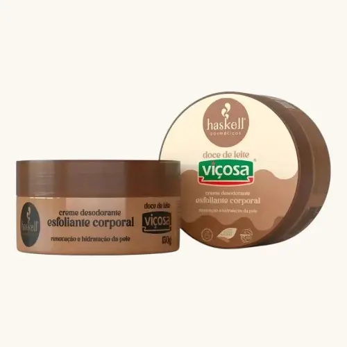 ESFOLIANTE CORPORAL HASKELL DOCE DE LEITE 150GR