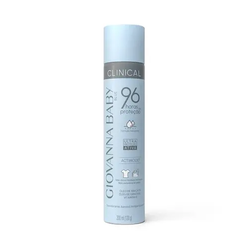 DESODORANTE GIOVANNA BABY BLUE 96 HORAS AEROSOL 200ML