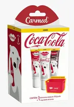 KIT HIDRATANTE LABIAL CARMED COCA-COLA+BRINDE 10GR CADA