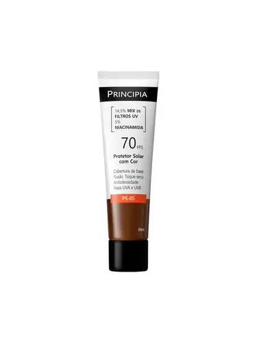 PROTETOR SOLAR FACIAL PRINCIPIA PS-05 FPS70 COR 9.0 30ML