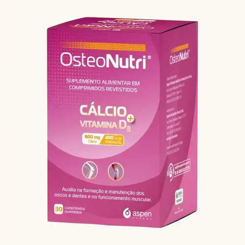 OSTEONUTRI MULHER 600MG + 400UI 30 COMPRIMIDOS