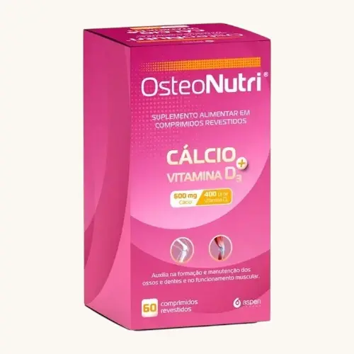 OSTEONUTRI MULHER 600MG + 400UI 60 COMPRIMIDOS