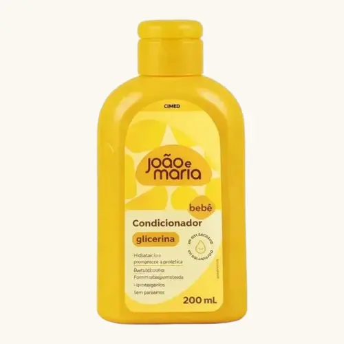 CONDICIONADOR JOAO E MARIA BEBE GLICERINA 200ML