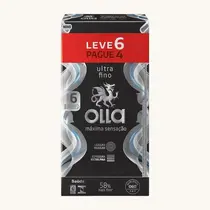 PRESERVATIVO OLLA MAXIMA SENSACAO ULTRA FINO LV6 PG4
