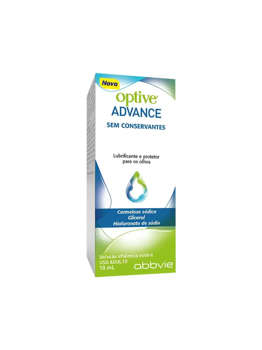 OPTIVE ADVANCE SOLUCAO OFTALMICA 10ML