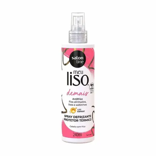 SPRAY DEFRIZANTE SALON LINE MEU LISO DEMAIS PROTETOR TERMICO 240ML