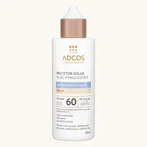 PROTETOR SOLAR ADCOS FLUID HYALU COVER BRONZE FPS60 40ML