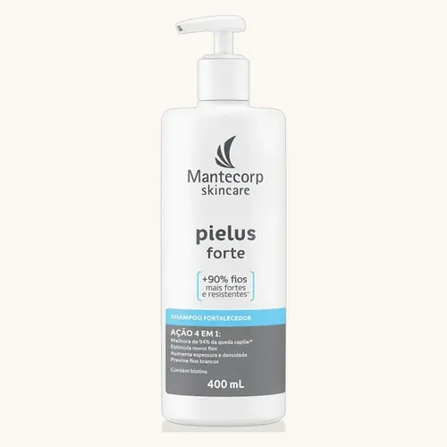SHAMPOO FORTALECEDOR MANTECORP PIELUS FORTE 400ML