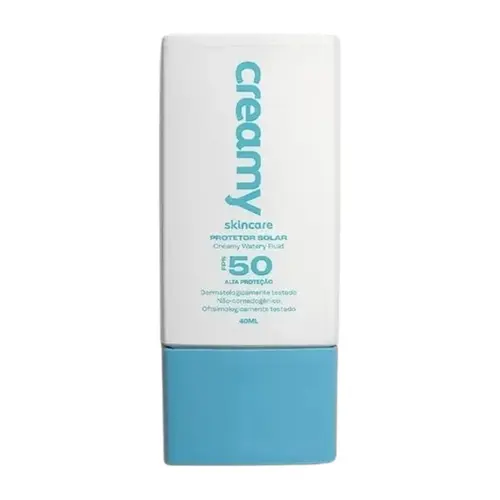 PROTETOR SOLAR FACIAL CREAMY WATERY FLUID FPS50 40ML