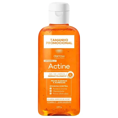 GEL DE LIMPEZA FACIAL ACTINE 140GR