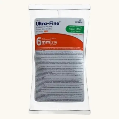 SERINGA BD U-FINE 0,3ML 6x0,25 10 UNIDADES