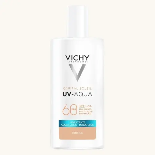 PROTETOR SOLAR VICHY CAPITAL SOLEIL UV-AQUA COR 2.0 FPS60 40ML