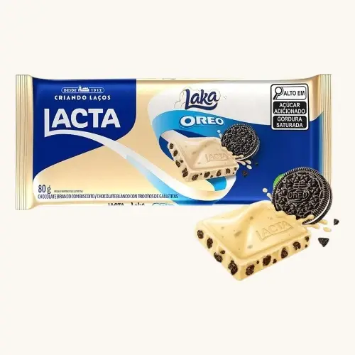 CHOCOLATE LACTA LAKA OREO 80GR