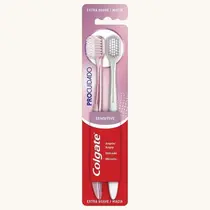 ESCOVA DENTAL COLGATE PRO CUIDADO SENSITIVE 2 UNIDADES