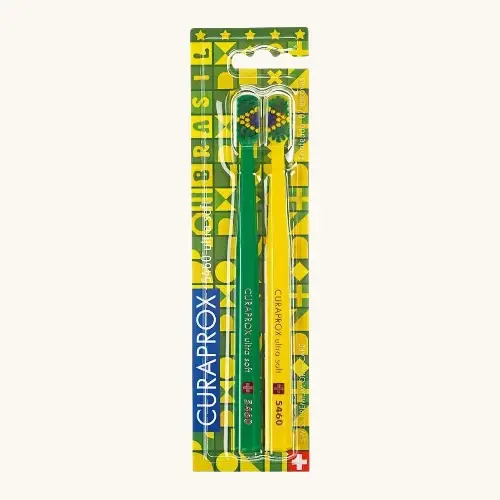 ESCOVA DENTAL CURAPROX ULTRA SOFT 5460 2 UNIDADES BRASIL