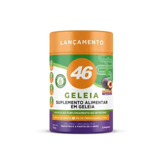 GELEIA 46 MEGALABS SABOR AMEIXA 150GR