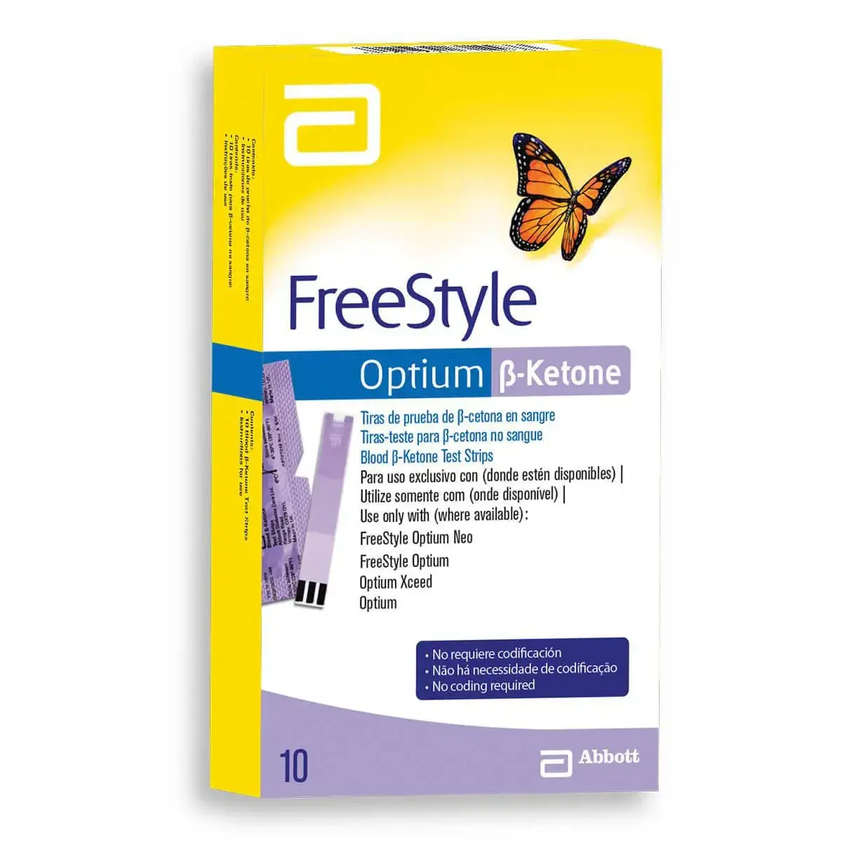 TIRAS FREESTYLE OPTIUM CETONA 10 UNIDADES