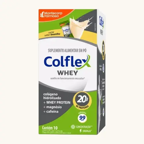 COLFLEX WHEY BAUNILHA 27 GRAMAS