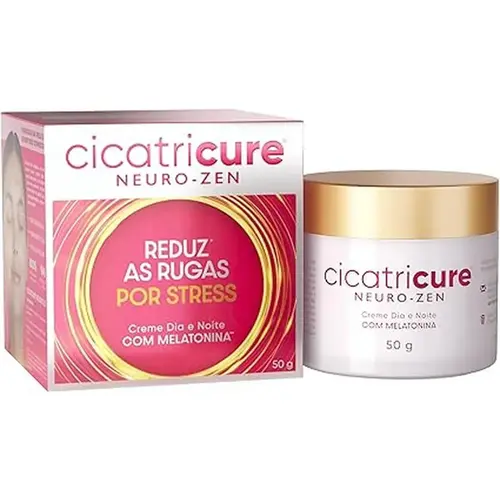 CREME CICATRICURE ANTIRRUGAS NEURO-ZEN DIA E NOITE 50GR