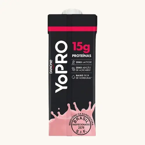 BEBIDA LACTEA YOPRO MORANGO 250ML