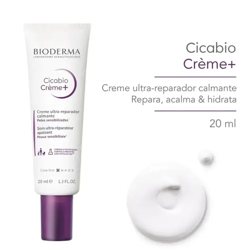 CREME ULTRA-REPARADOR BIODERMA CALMANTE CICABIO 20ML