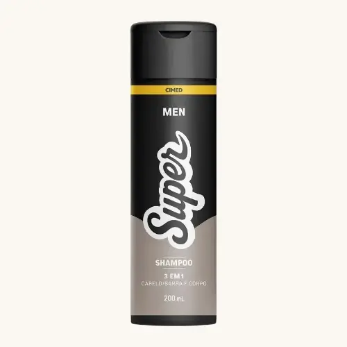 SHAMPOO SUPER MEN 3 EM 1 200ML