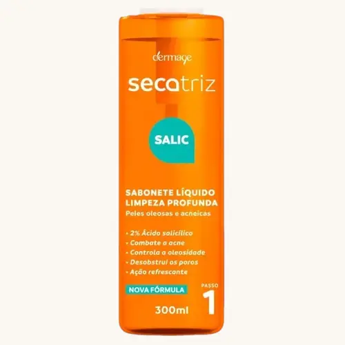 SABONETE LIQUIDO FACIAL DERMAGE SECATRIZ SALIC 300ML