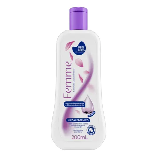 SABONETE INTIMO BEM CARE FEMME 200ML